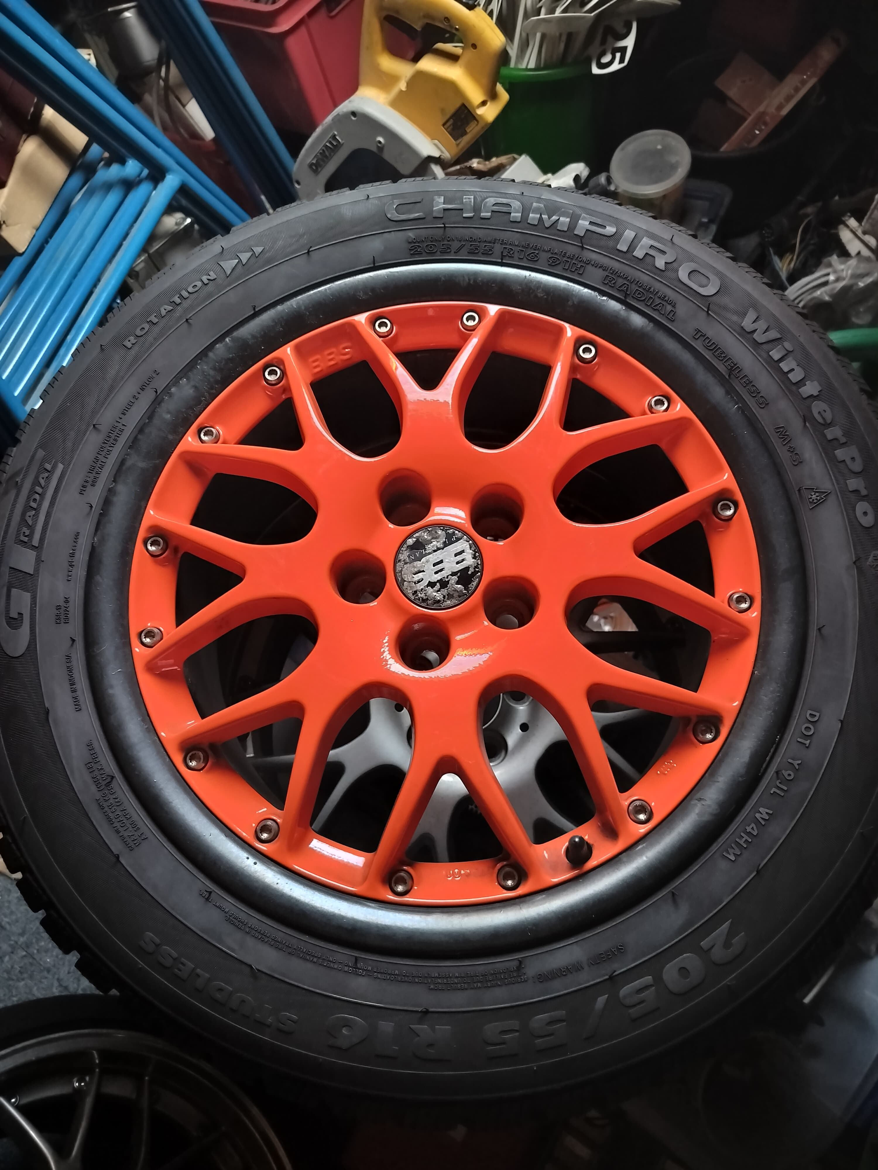 16 inch BBS 2-delig 5x100